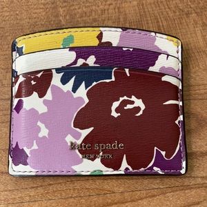 Kate Spade Sylvia swing Flora Cardholder
